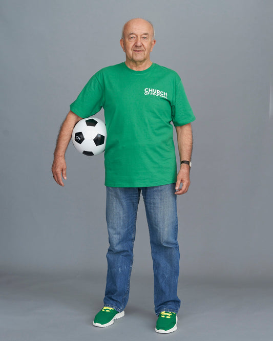 COF original T-shirt grass-green - ChurchOfFootball